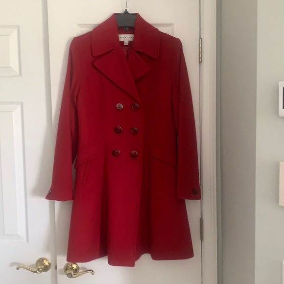 Trina Turk Jackets & Blazers - Trina Turk red coat